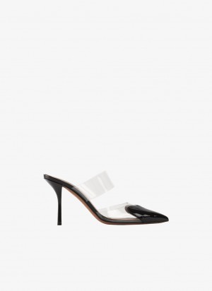 Black Women's Alaia Le Cœur Mules Australia | K1G-5017