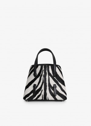 Black Women's Alaia Mina 20 Tote Bags Australia | W8D-4536