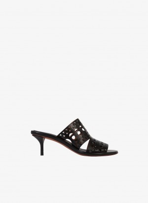 Black Women's Alaia Vienne Mules Australia | L8O-6638