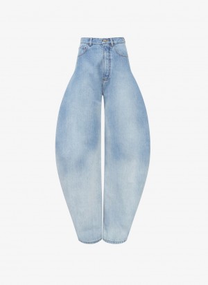 Blue Women's Alaia Round Jeans Australia | O5G-5267