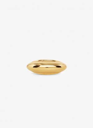 Gold Women's Alaia Bumper Small Hair Jewels Australia | O7L-6660