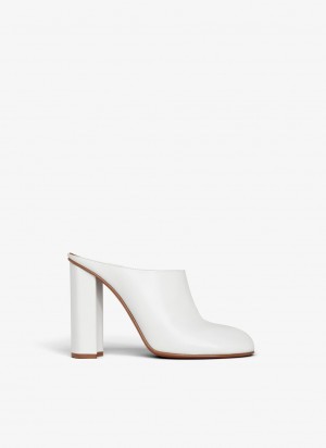 Nude Women's Alaia Babylone Mules Australia | L4J-1047