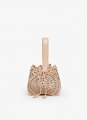 Nude Women's Alaia Rose Marie Handbags Australia | N4H-3983