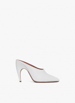 Nude Women's Alaia Spike Mules Australia | K7C-1812