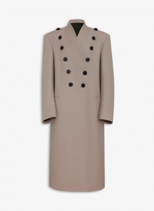 Nude Women's Alaia Wool Large Coats Australia | M5W-9216