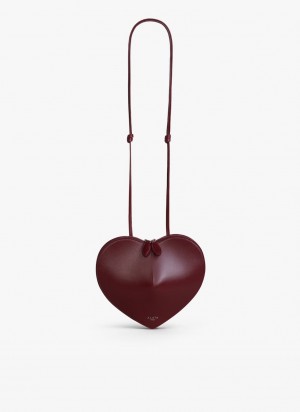 Red Women's Alaia Le Cœur Heart Bag Australia | L0F-1375