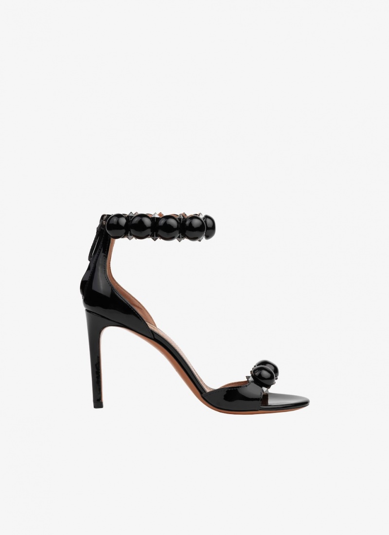 Black Women\'s Alaia Bombe Sandals Australia | A4S-5929