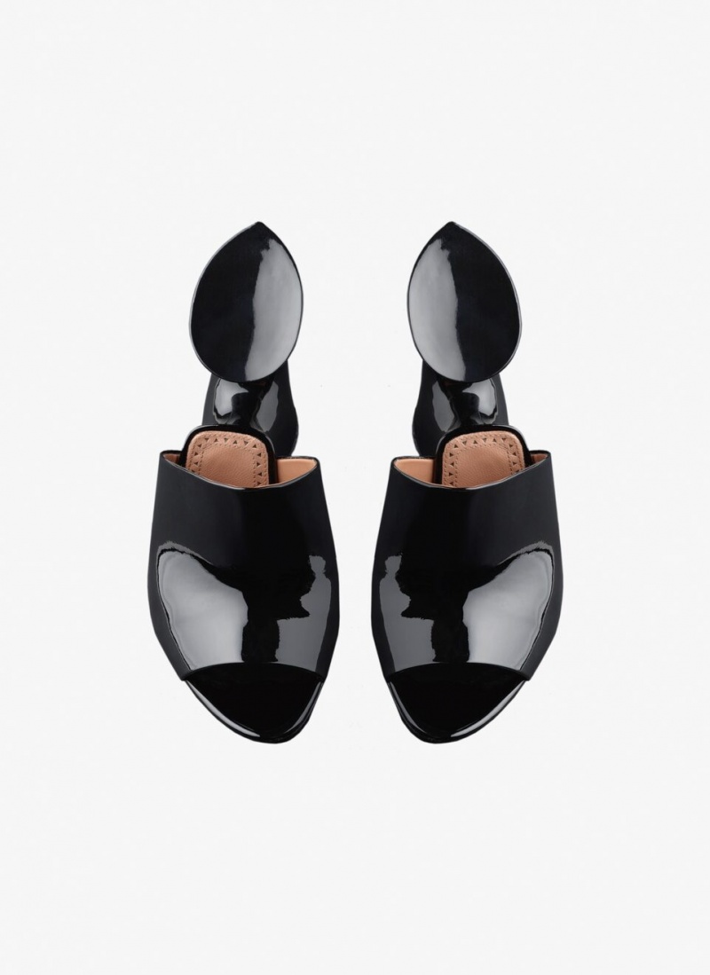 Black Women's Alaia La Sculpture Mules Australia | T5C-5823