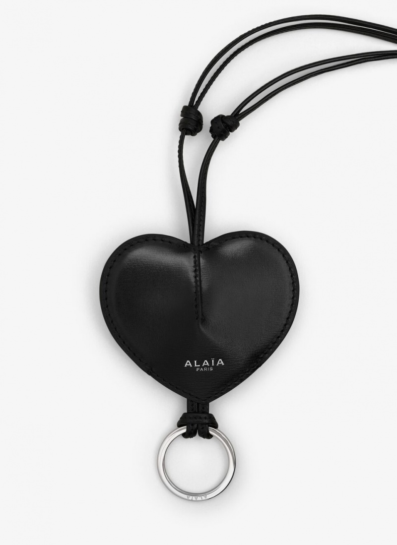 Black Women's Alaia Le Cœur Bell Key Holders Australia | H6P-2916