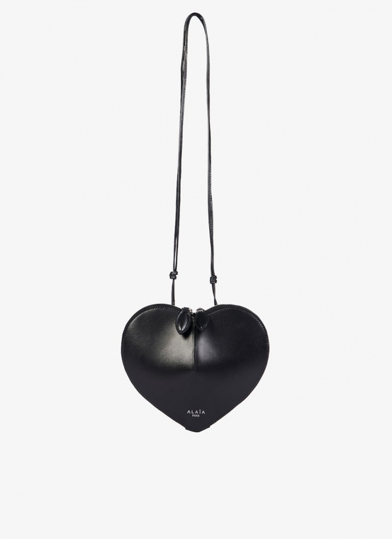 Black Women\'s Alaia Le Cœur Heart Bag Australia | F4D-9746