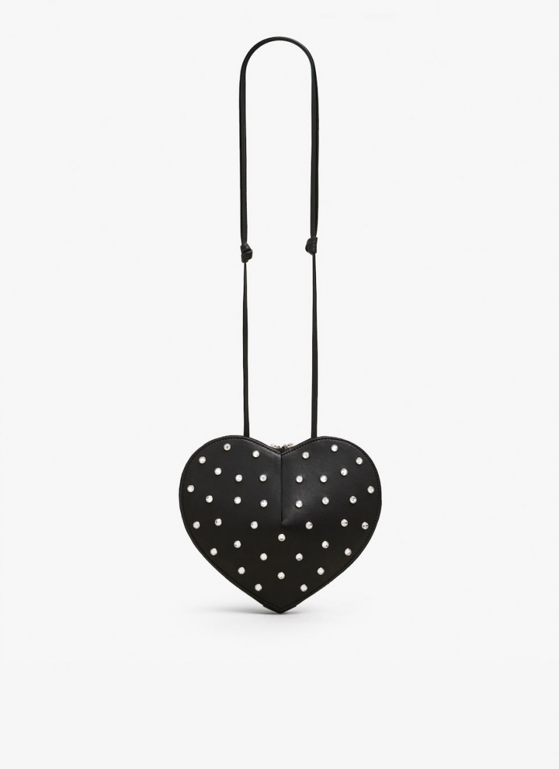 Black Women's Alaia Le Cœur Heart Bag Australia | L7G-9414