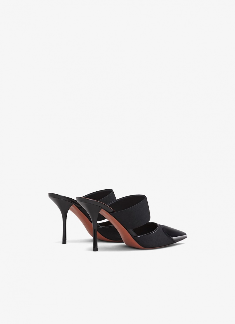 Black Women's Alaia Le Cœur Mules Australia | W2G-4531