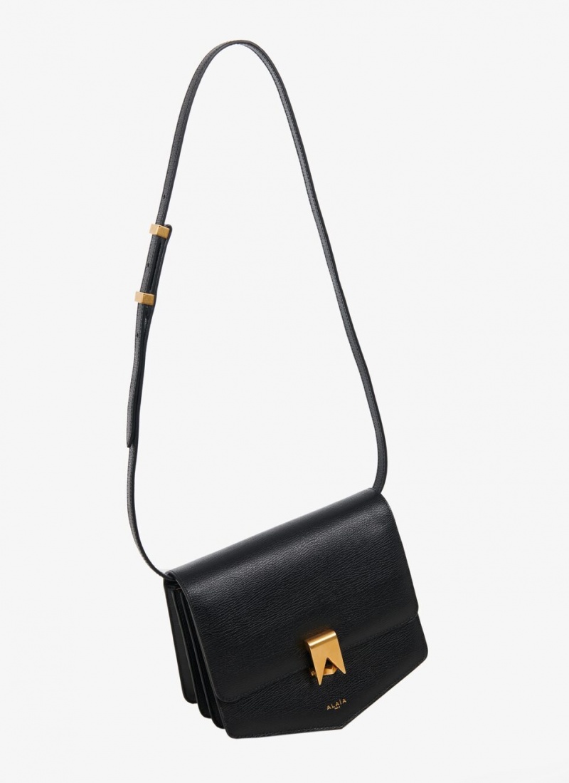 Black Women's Alaia Le Papa Shoulder Bags Australia | L2S-9822