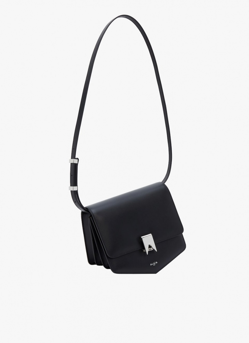 Black Women's Alaia Le Papa Shoulder Bags Australia | T7Y-5032