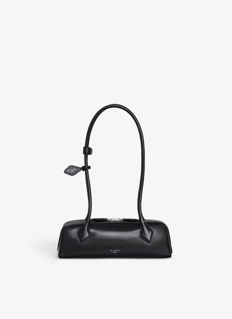 Black Women\'s Alaia Le Teckel Small Shoulder Bags Australia | N4F-6453