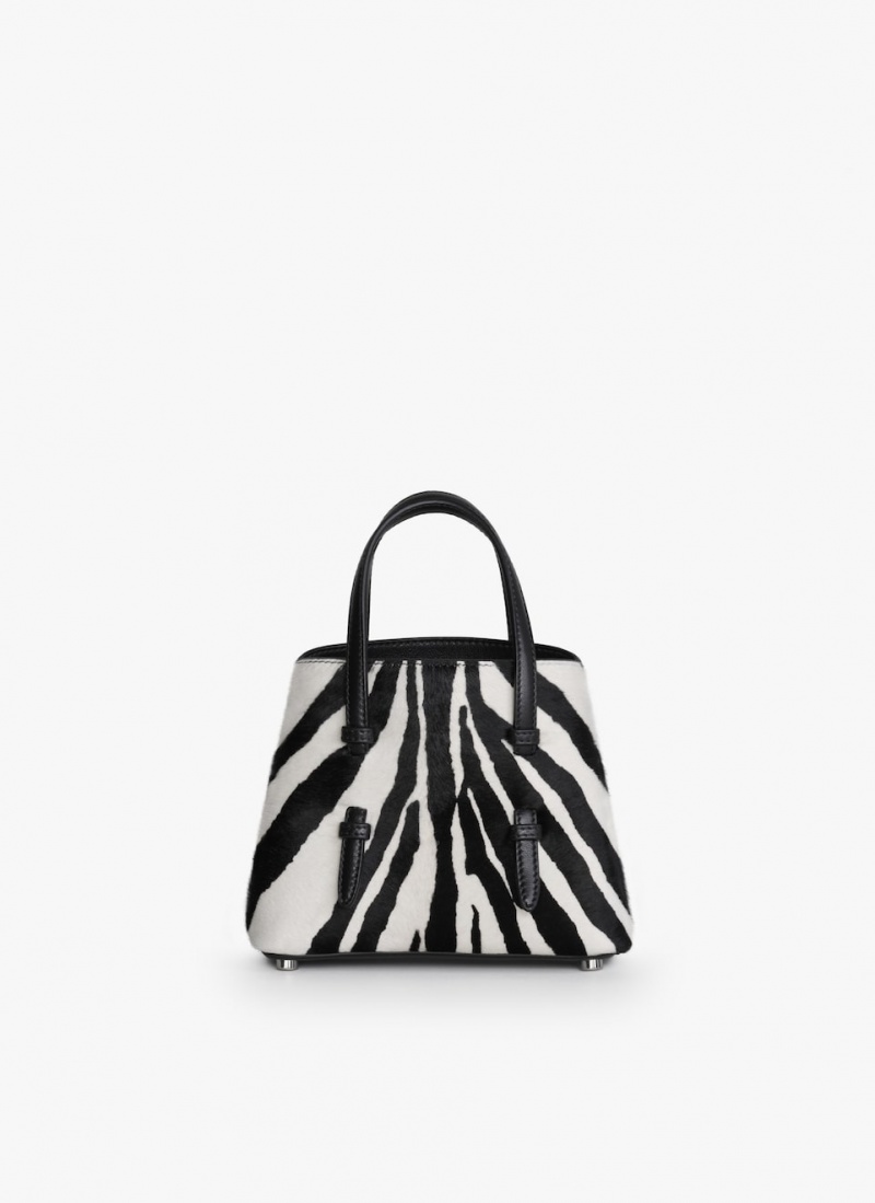 Black Women\'s Alaia Mina 16 Tote Bags Australia | I4C-4835