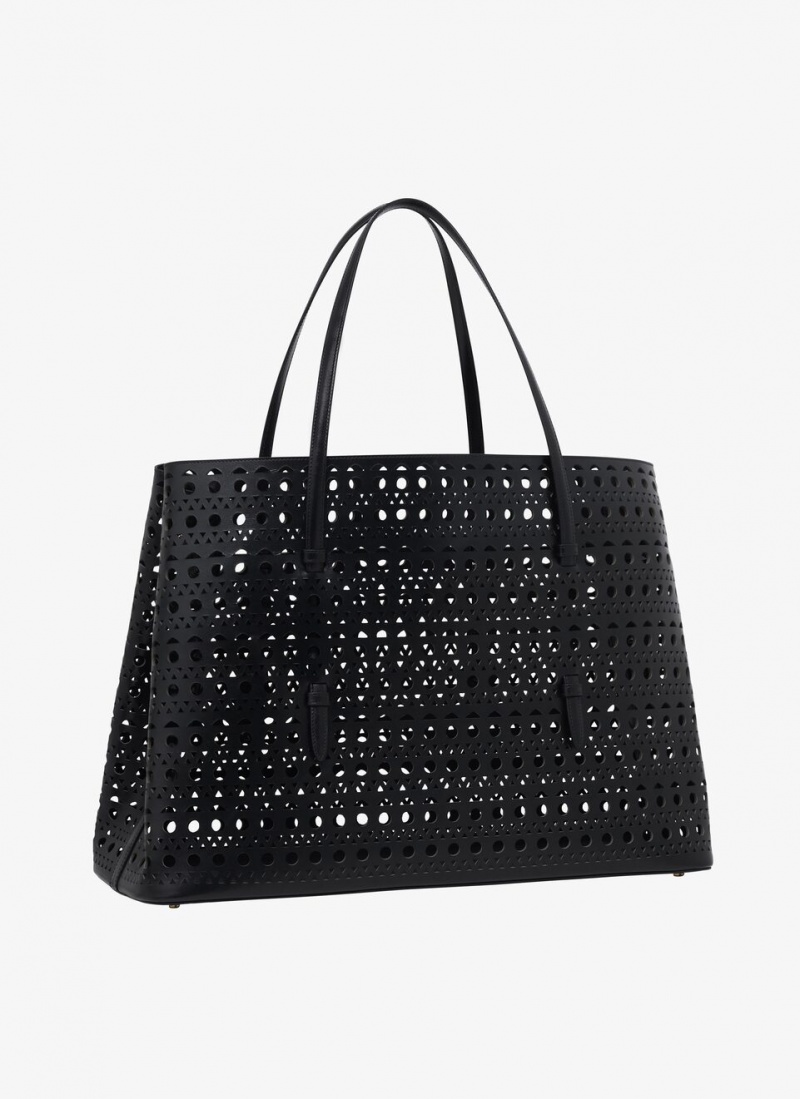 Black Women's Alaia Mina 50 Handbags Australia | K6X-5858