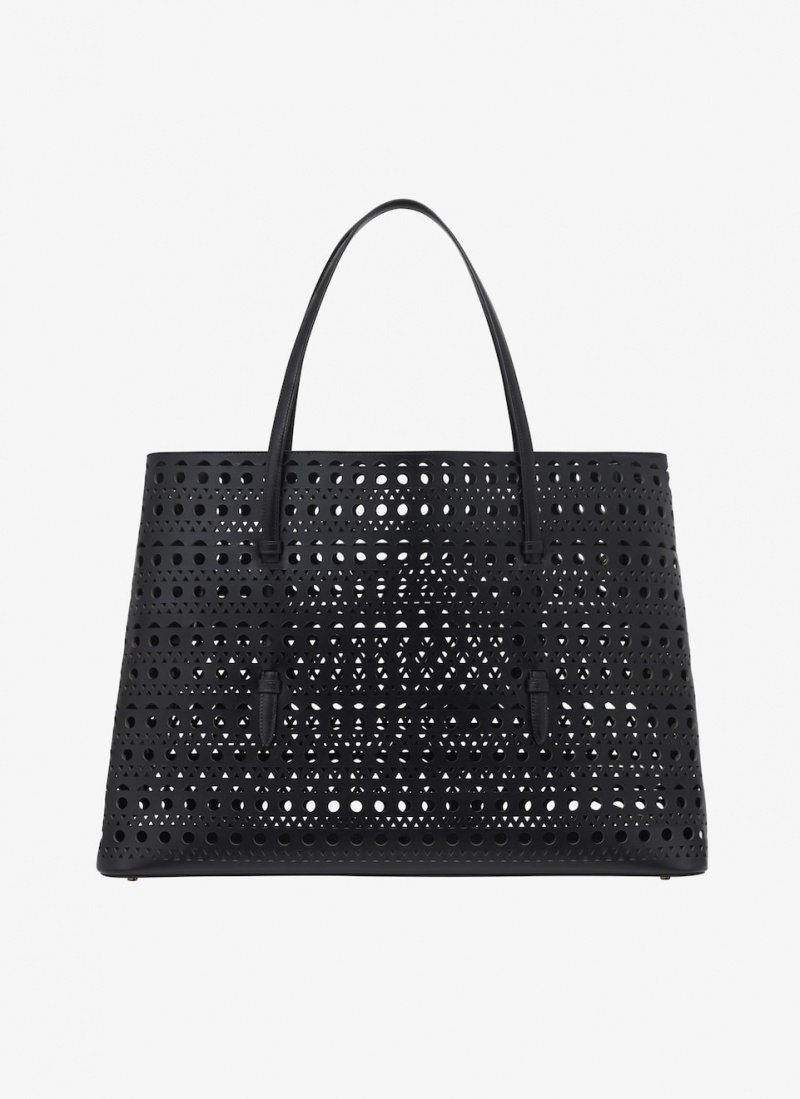 Black Women\'s Alaia Mina 50 Handbags Australia | K6X-5858