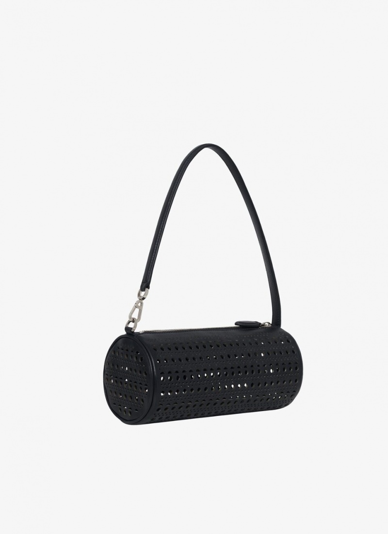 Black Women's Alaia Tube Shoulder Bags Australia | F9W-7276