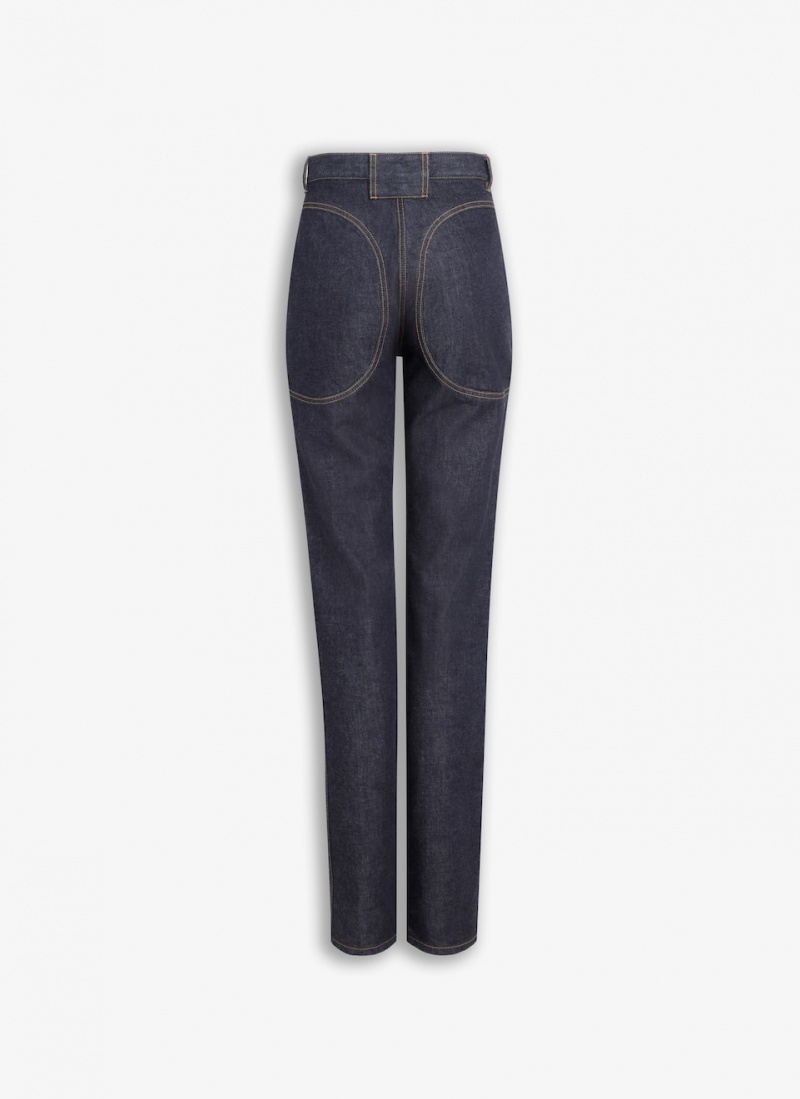 Blue Women's Alaia Highwaist Jeans Australia | L8K-8809