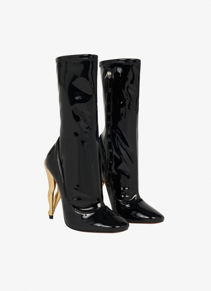 Gold Women's Alaia Cabaret Boots Australia | H3U-3978