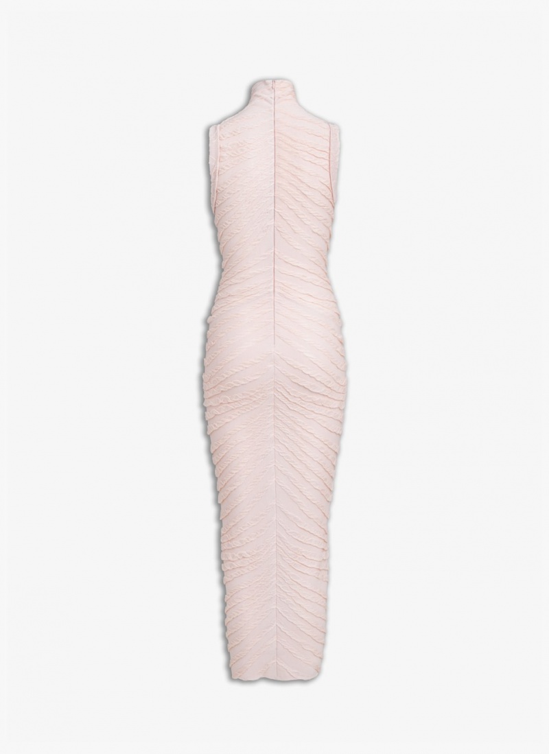 Nude Women's Alaia Sheer Sculpting Bodycon Dress Australia | Q8E-4554