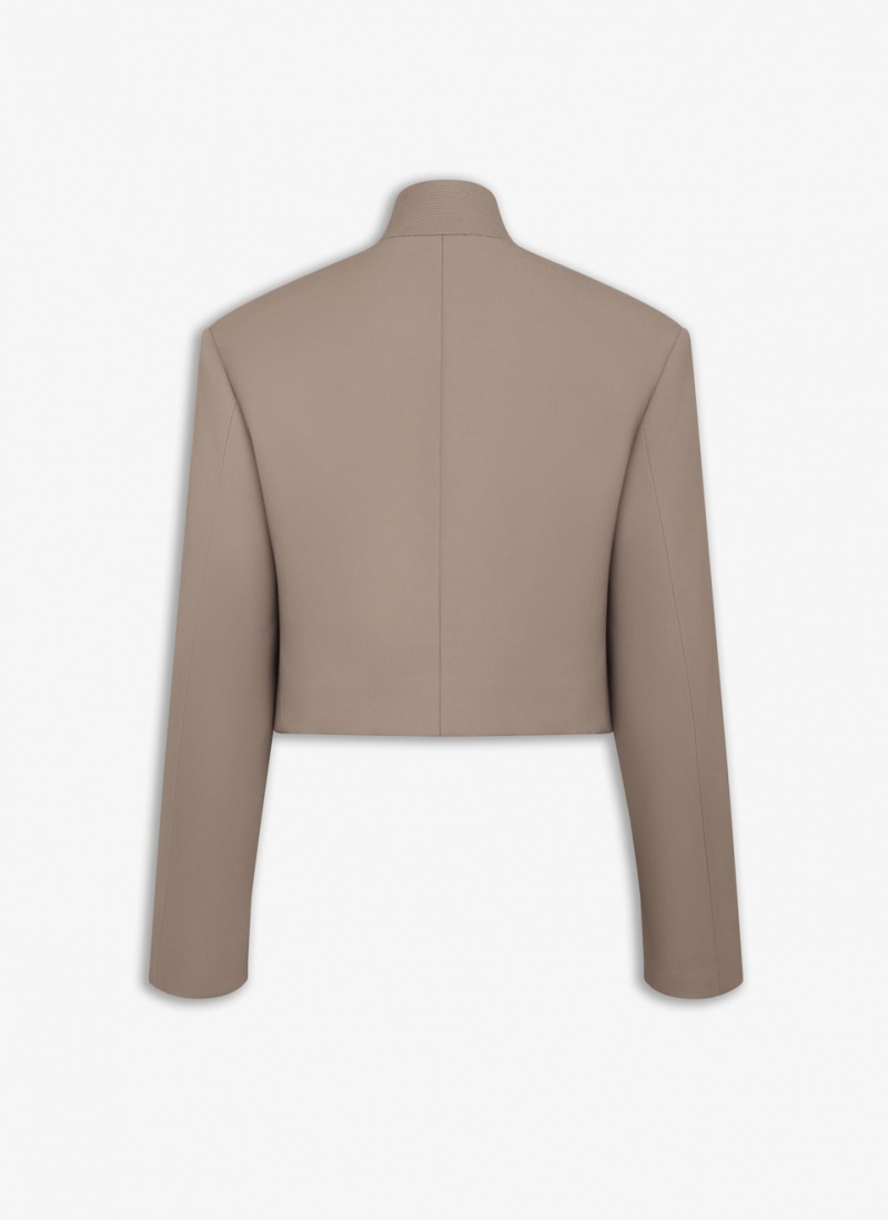 Nude Women's Alaia Short Breasted Jackets Australia | X0O-8285