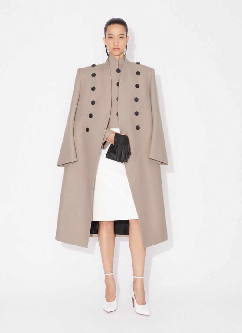 Nude Women's Alaia Wool Large Coats Australia | M5W-9216