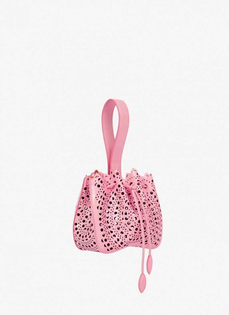 Pink Women's Alaia Rose Marie Handbags Australia | Y8D-9831