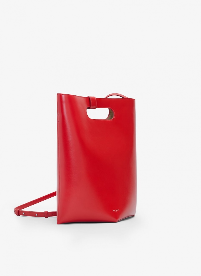 Red Women's Alaia Folded Handbags Australia | Q1K-9367