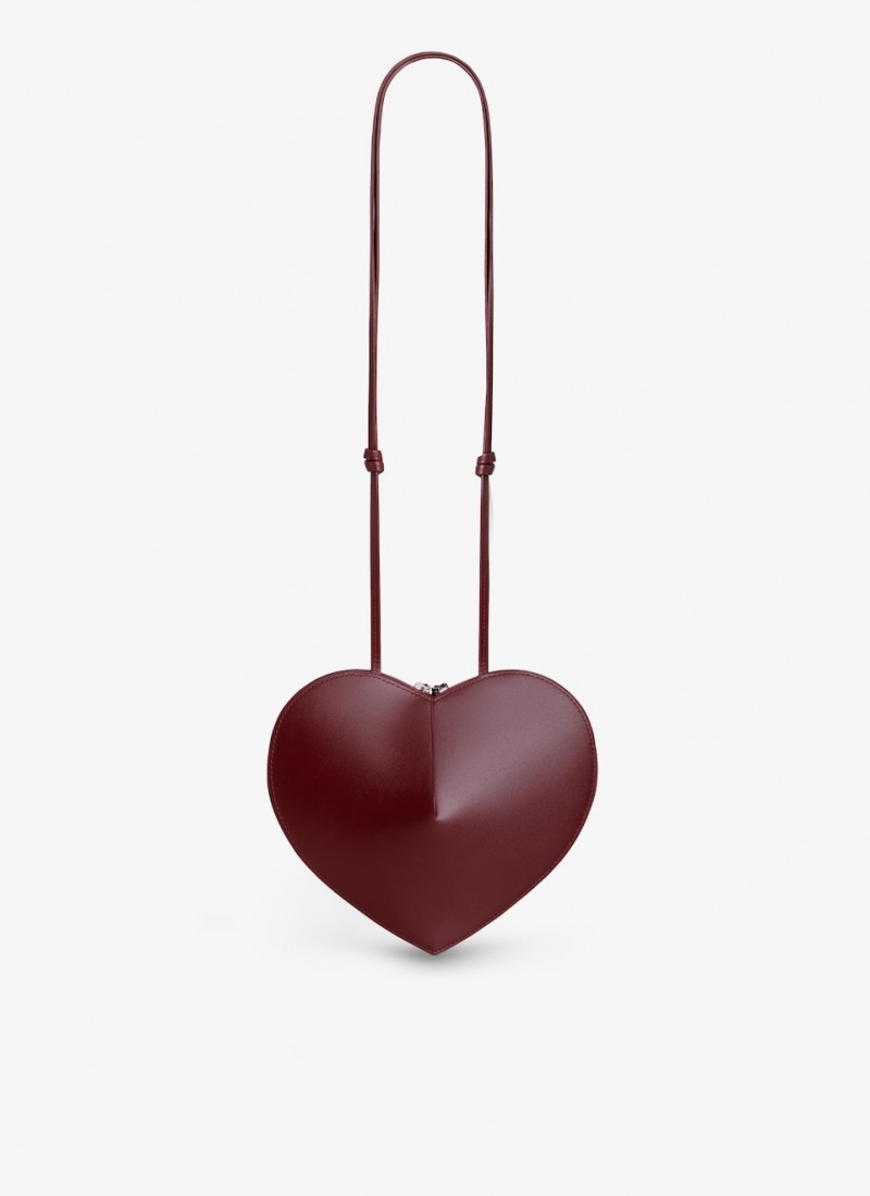 Red Women's Alaia Le Cœur Heart Bag Australia | L0F-1375