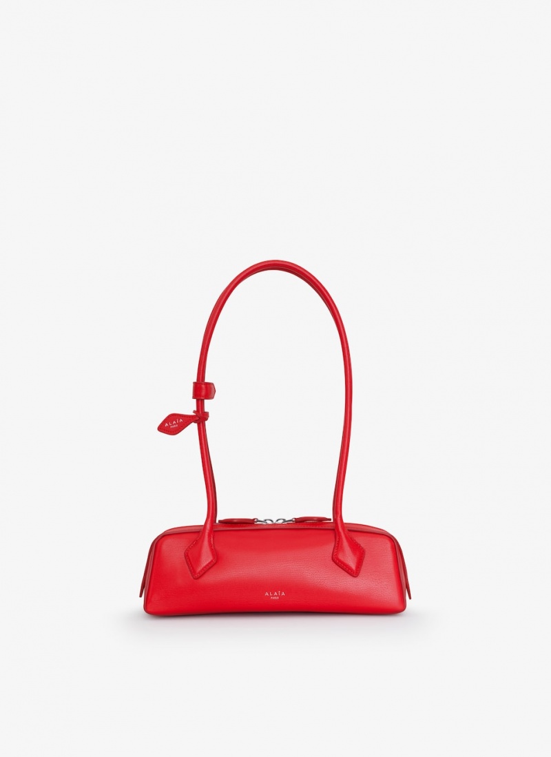 Red Women\'s Alaia Le Teckel Small Shoulder Bags Australia | A3L-1053