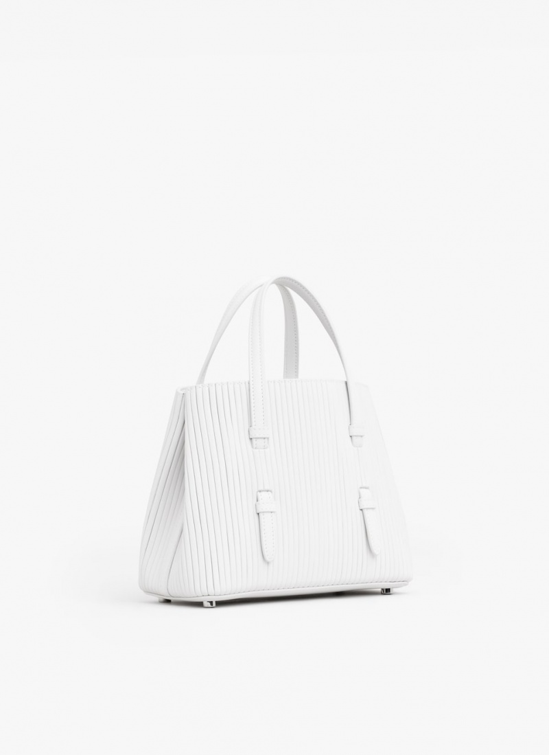 White Women's Alaia Mina 20 Tote Bags Australia | F9P-8991