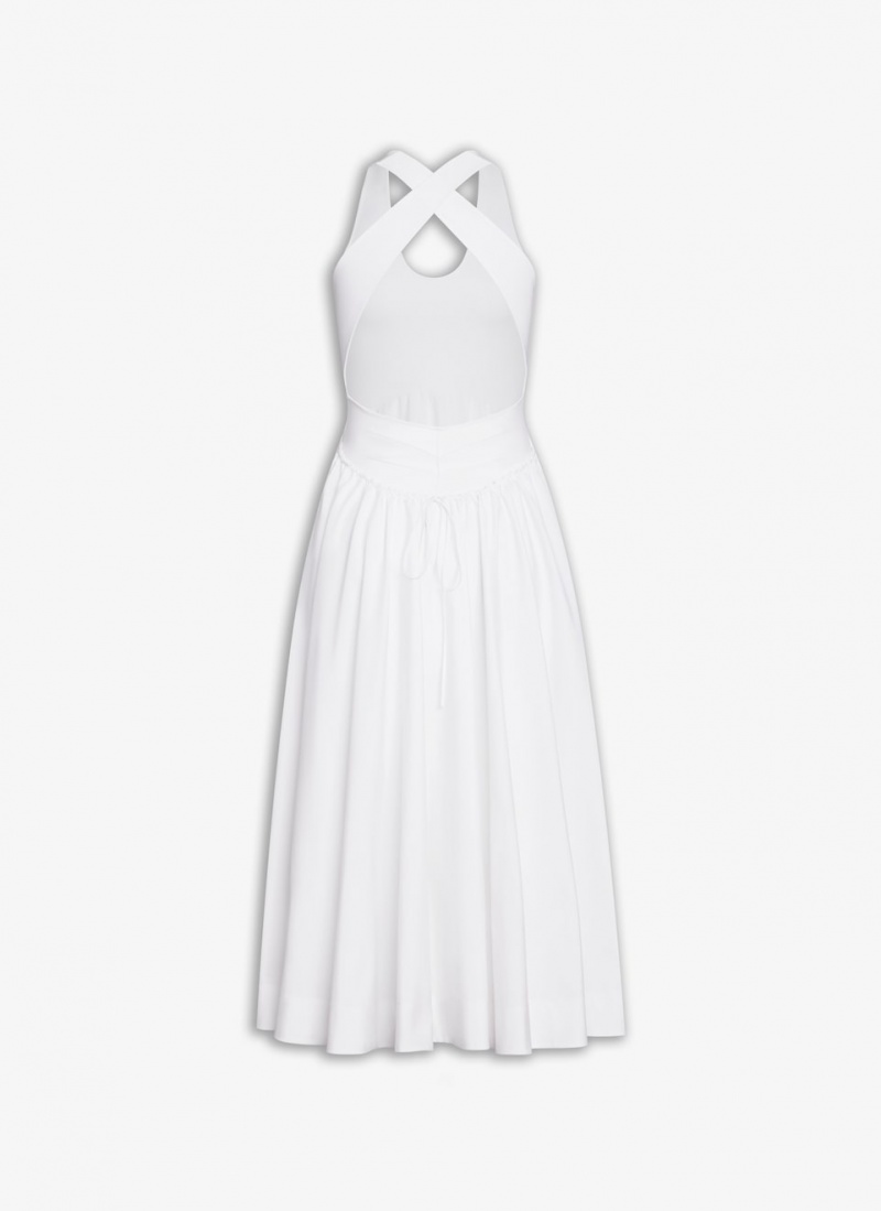 White Women's Alaia Tank Dress Australia | X3L-6035